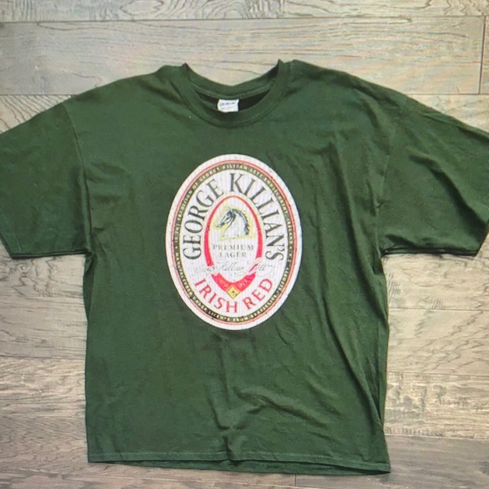 Green Graphic Short Sleeve Tee